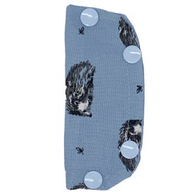 Broviac Single Lumen Cover- CVL - Short Central Line - Medical Connection Port Cover 2.5' x 4.5" (Hedgehog)