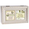 Cottage Garden Grandmother Love Never Ending Brushed Silvertone Jewelry Music