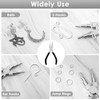 Exeton Jewelry Pliers Tool, Bail Making Pliers 6 in 1