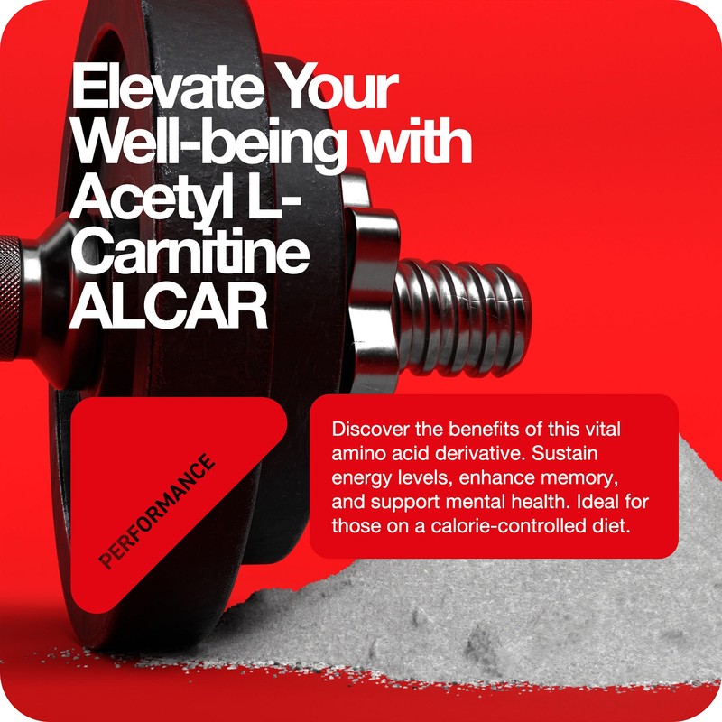 Acetyl L Carnitine ALCAR Powder - Enhance Energy Level |