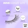 I-ENVY Mink Impact Lite - 100% 3D Mink-Like Vegan Lashes,
