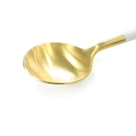 Cutipol GOA White Gold Long Drink Spoon G026GW