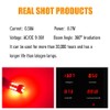 2pcs AC/DC 9-36V H21W LED Bulbs Red,Error Free BAY9S 64136