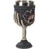 Pacific Giftware Skeleton Couple Goblet, 7-inch Height, Resin