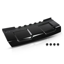 CNNELL Front Bumper Lower Skid Plate Cover Towing Eye Hook Compatible with Land Rover Range Rover Sport 2014-2017 LR045039, LR045040, LR095427 Bumper Board Trim