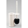 mDesign Toilet Bowl Brush and Holder - Covered Bathroom Brush