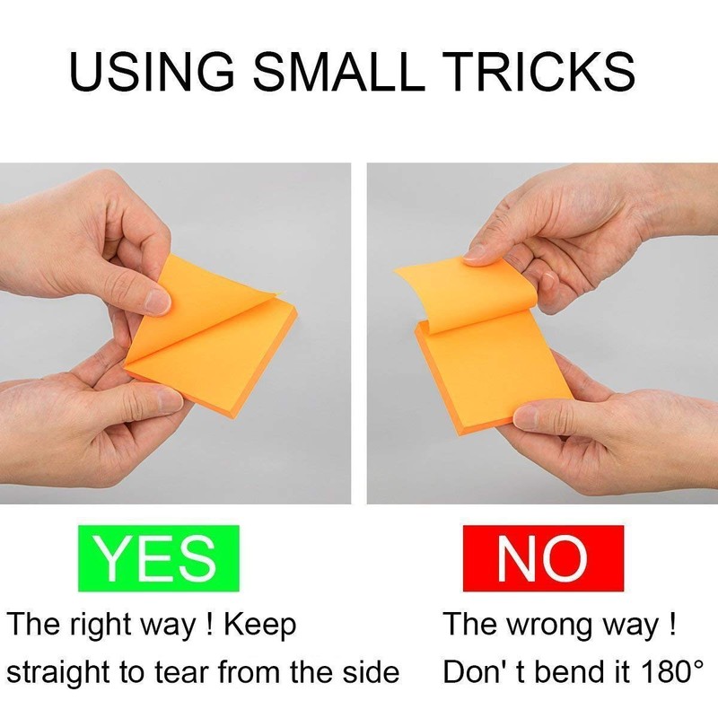 ZCZN Z-Notes Sticky Notes Sticky Notes 4 Pads x 100