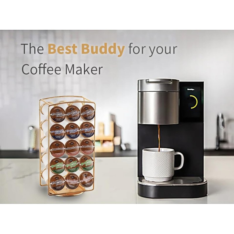 Alessia Cara Tabletop K Cup Holder, Coffee Pod Stand Holder,