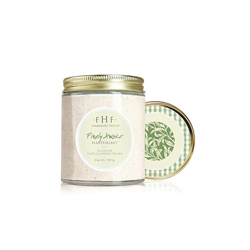 FarmHouse Fresh Finely Awake Plantfoliant Silkening Face Cleansing Polish, 6