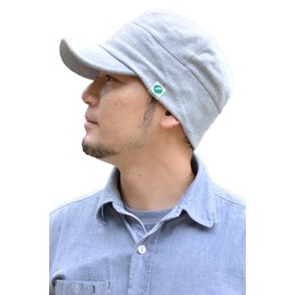 Nakota Sweatshirt Fabric Work Cap, Unisex Hat, Large Sized, Big, Deep, Spring/Fall/Winter, Outdoor, Plain Fabric, Men’s, Women’s, grey (grey marl),