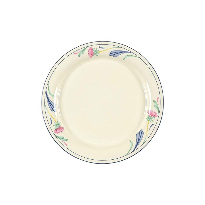 Lenox Poppies On Blue Dinner Plate