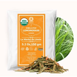 5.2oz Hierba Luisa, Dried Lemon grass Leaves, Loose Leaf Tea, Natural Lemongrass Tea, Dried Lemongrass For Cooking, Thai Dishes