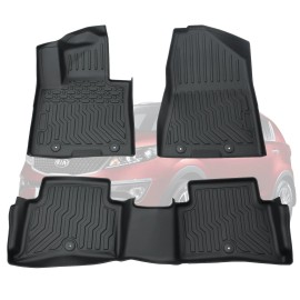 flysak-autoparts 3D Alfombrillas de coche para Kia Sportage 2017 2018 2019 2020 2021 2022