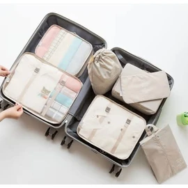 Travel Pouch, Set of 7, Packing Pouch, Arrangement Case Luggage Organizer Pouch