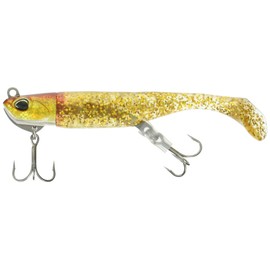 DUO Beach Walker AOA0026 Haul, Lure, Worm, 0.49 oz (14 g), Akakin + Hotta Gold G