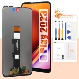 Screen for Motorola Moto G Play 2023 Screen Replacement for Moto XT2271 LCD Screen XT2271-5,XT2271DL Touch Display Digitizer Assembly Repair Parts（Black）