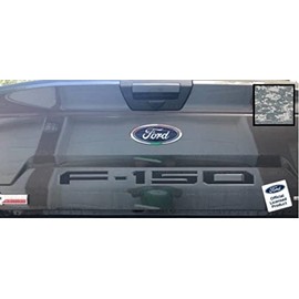Decal Mods Tailgate Insert Decals Letters Inlays Indent Stickers (Thin) for Ford F150 (2018-2020) (Digital Camo ACU Genuine) - FDCACUGENUINE