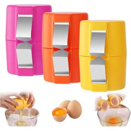 Egg Cracker Separating Tool, Egg Shell Opener, Handheld Egg Cutting Tool, Practical Baking Tools for Home and Restaurant (1)