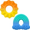 Bright Starts Pack 2 Mordederas de Silicona para Bebés