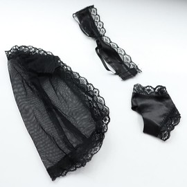 ieron 4 Sets Stylish Doll Clothes Set for 11.5 inches Girl Doll and 1/6 Scale Female Action Figure (Black, White, Pink, Red)