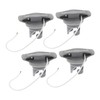 HANABASS 4pcs Dinghy Air Valve Plug for Kayak Inflatable Boat