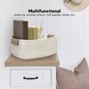 Cotton Rope Basket Large Capacity Multifunction Rope Woven Blanket Basket