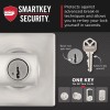 Kwikset Breton 405 Entry Door Handle with Lock and Key,
