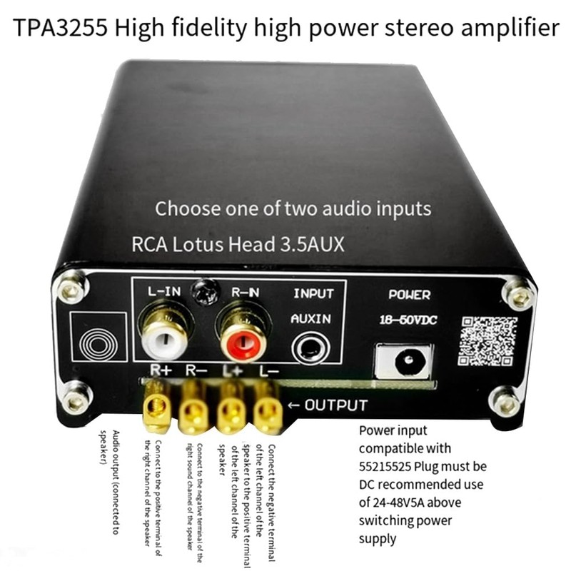 Fahgaer TPA3255 Fever Grade HiFi Digital Power Amplifier Board 300Wx2