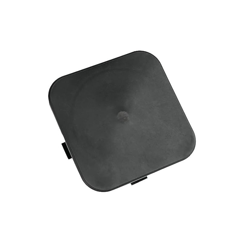 Deltech Manufacturing 4" Square Light Pole Top Cap Rounded Corner