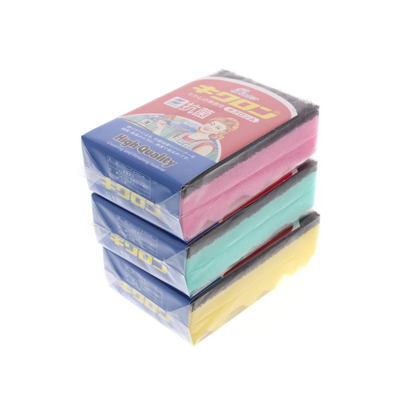 Zenkaku Sponge Scourer Kikuron A Pack of 10