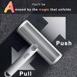 Cat Hair Remover Furniture Especially Couch, Bedding, Dog Hair Remover for Car, Carpet, Multi-surface Pet Fur Removal Tool