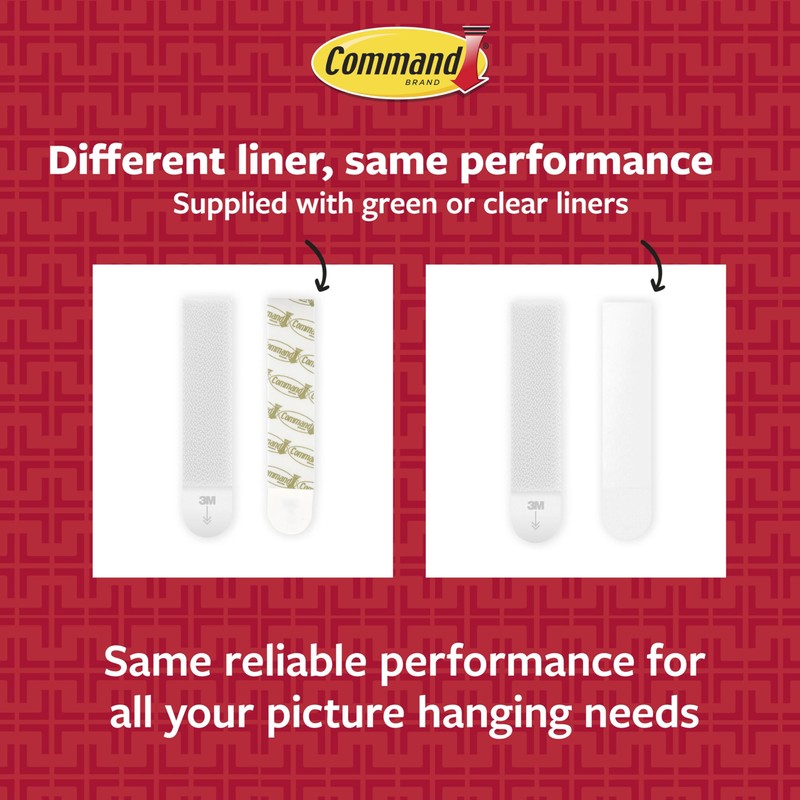 Command Large Picture Hanging Strips, Damage-Free Hanging Picture Hangers, No