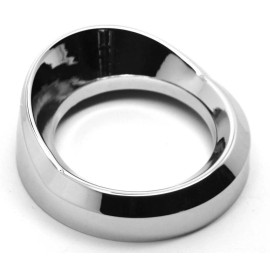 Grand General (GG) GG Small Gauge Cover for Freightliner Cascadia Chrome Plastic Visor #67798 Each