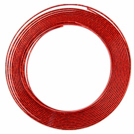 15 Feet Door Front Rear Lip Edge Overlay Molding Guard Protection Decoration Stripe Trim D.I.Y. FIT (Red)