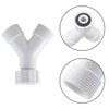 Tabanzhe 1 Pack Plastic Appliance Inlet Hose Y-Piece Splitter Connector,