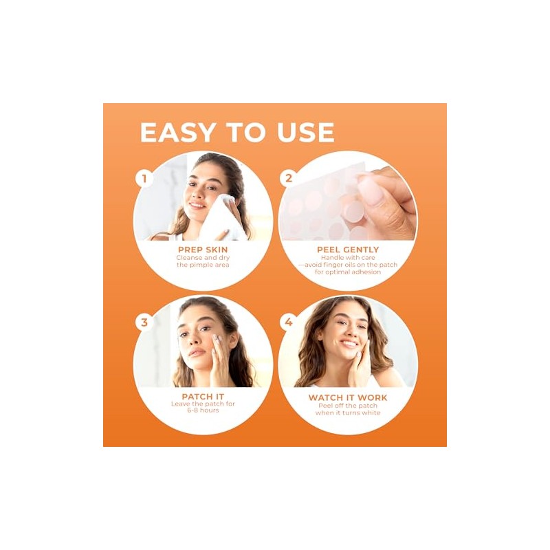 KEYCONCEPTS Parches para acné (120 unidades) con aceite de árbol