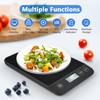 Drcowu Large Food Scale Digital 15kg, Kitchen Scales with Customized