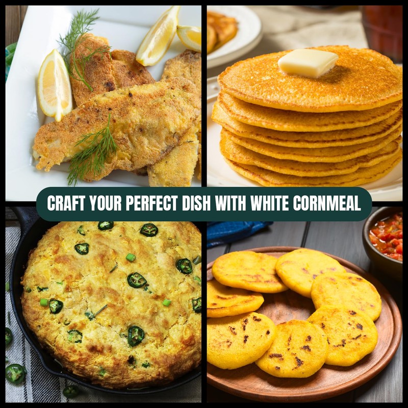 Marsh Hen Mill Stone Ground White Cornmeal | Heirloom Corn