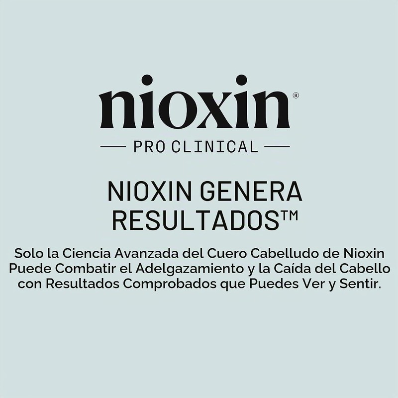 Nioxin Gel para engrosar el cabello 3D, fuerte sujeción y
