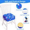 TOTIDYH SitzerhöHung Stuhl Kind, Tragbare Rutschfestes Sitzkissen Kinder, Waschbar SitzerhöHung