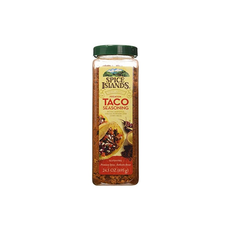 Spice Islands Premium Taco Seasoning with Chipotle Cocoa Powder and