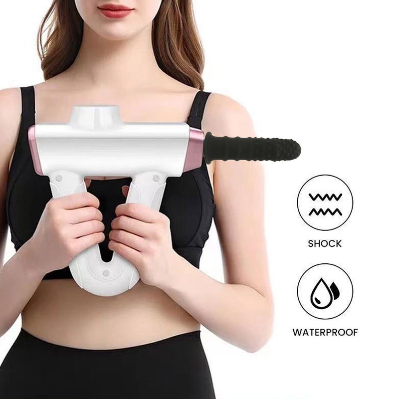 Fascia Massager Head Soft Silicone Deep Relaxation Muscle Massage Machine