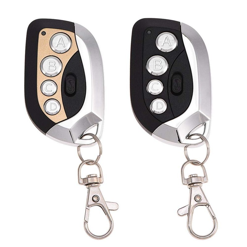 Remote Control Key Fob, 433.92MHz Electric Cloning Universal Garage Door