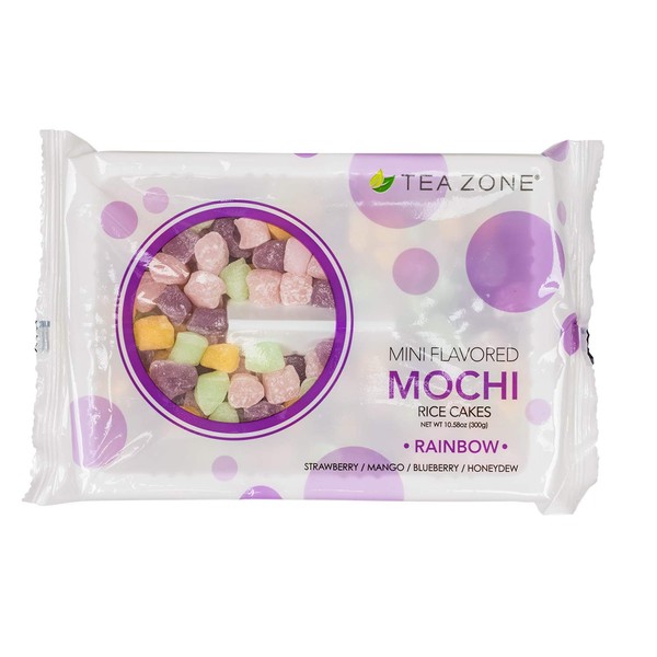 Tea Zone 10.6 oz Rainbow Mini Mochi Bag