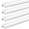 JESLED T8 T10 T12 8FT LED Light Bulbs, 50W 6000LM,