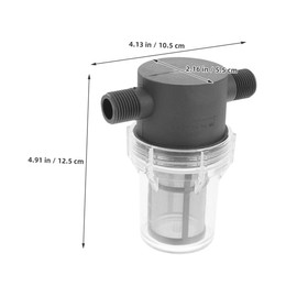 BESPORTBLE 1/2 Inch Water Filter & Strainer - Inline Water Hose Filtration System for Clean Drinking Water - Durable & Easy to Install Essential for Camping and Outdoor