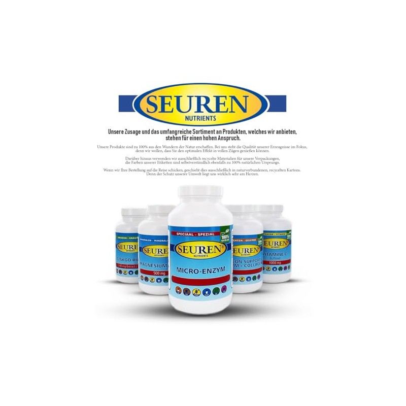 Seuren Nutrients | Vitamin B Complex 100 Tablets | high