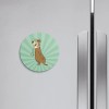 Unbranded Yogi Bear Cartoon | 4'' X 4'' Round Decorative
