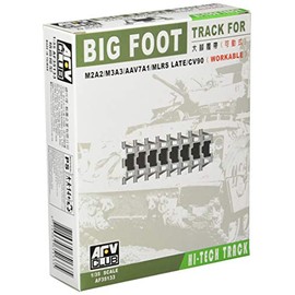 AFV Club M2A2, M-3A3, AAV7A1, MLRS Late/CV90 Big Foot Workable Track Links for 1-35 by