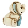 THUN - Elephant Ornament with Blue Star - Birth Gift